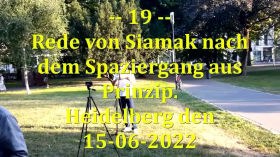 Rede von Siamak nach dem Spaziergang HD 15 06 2022 by AliBai19 TV
